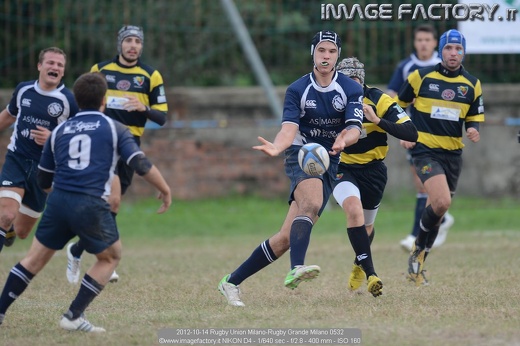 2012-10-14 Rugby Union Milano-Rugby Grande Milano 0532
